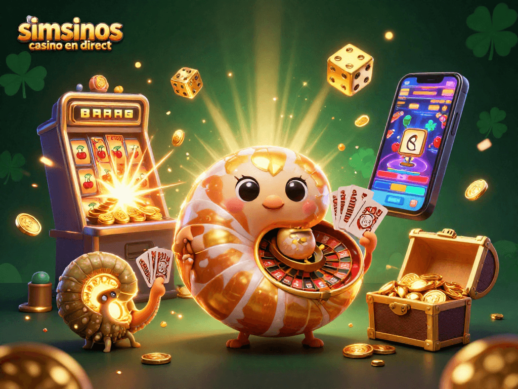 Jouez au simsinos casino en direct avec des croupiers en direct et profitez d'une atmosphère de jeu immersive.